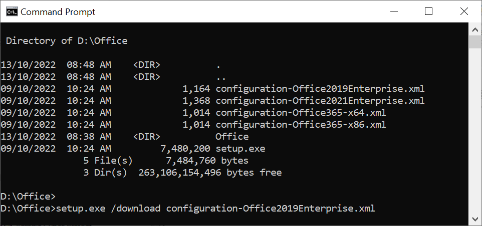 Install Office 365 Using ODT